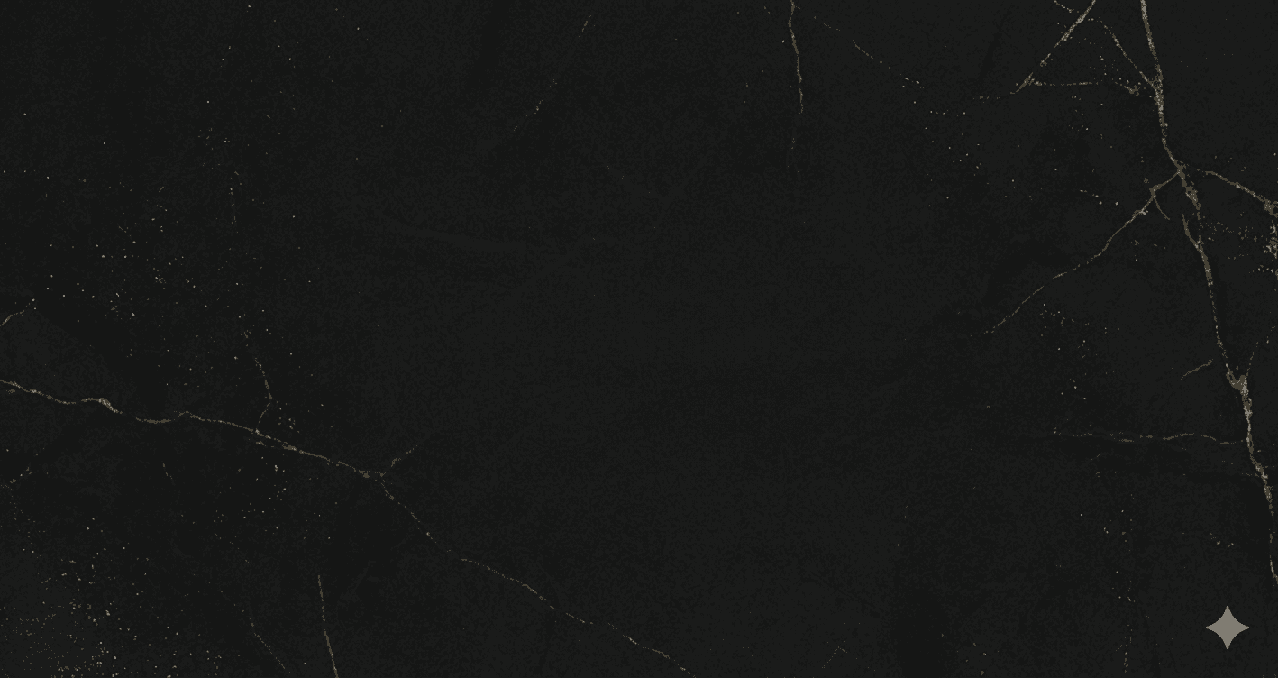 Dark black marble texture featuring elegant gold veins and shimmering golden speckles throughout.